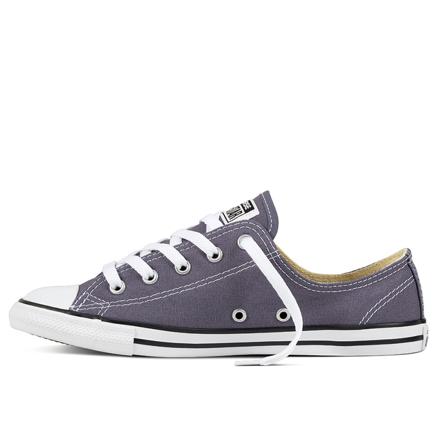 Chuck Taylor All Star Dainty Low Top in Light Carbon White Black Converse Canada