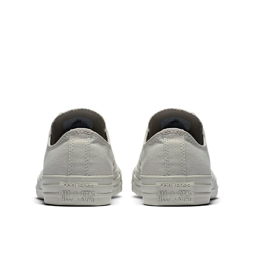 Chuck Taylor All Star Mono Glam Low Top in Pale Grey Pale Grey Gold Converse Canada