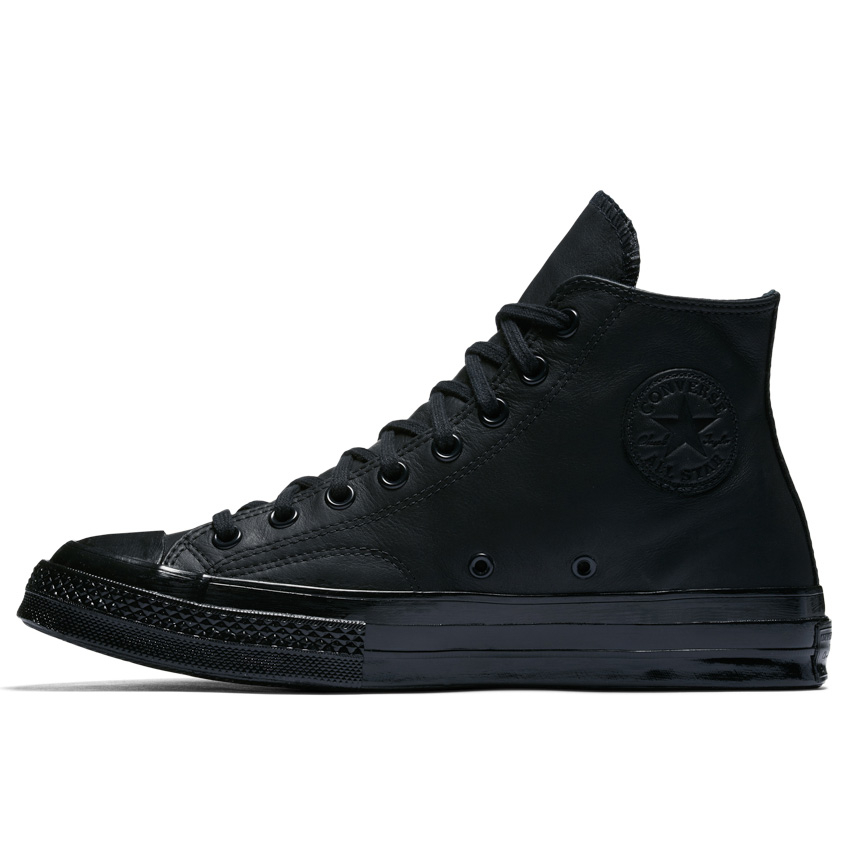 Chuck Taylor All Star 70 Mono Leather High Top in Black Black Black Converse Canada