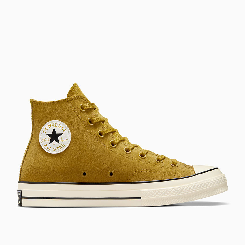 Yellow converse chuck 70 high top hot sale