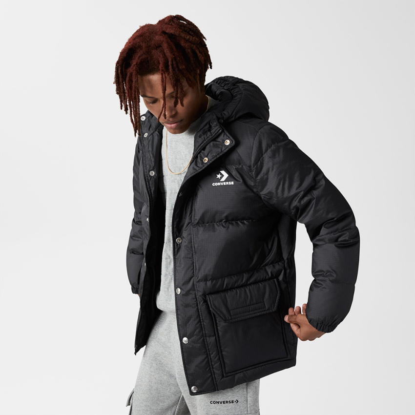 Mens down filled puffer jacket discount