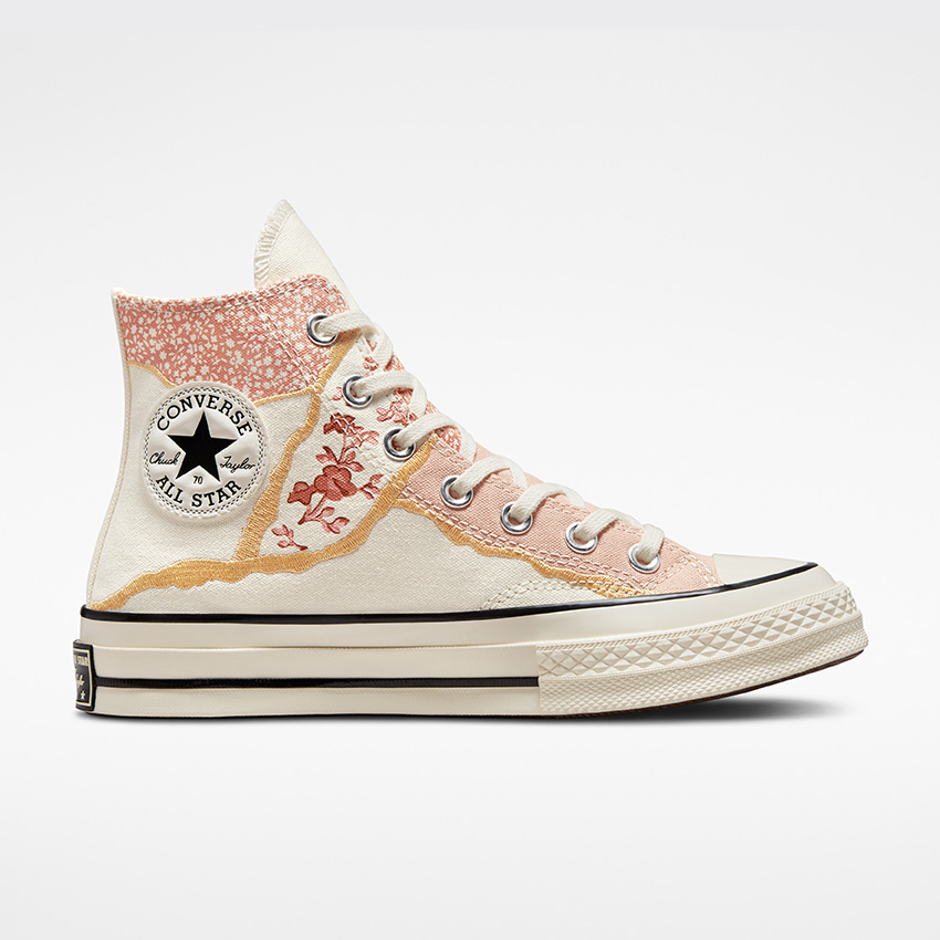 Golden Repair Chuck 70 High Top in Egret Multi Black Converse Canada