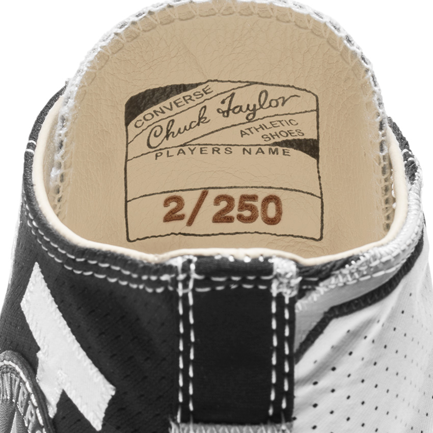 Chuck 70 San Antonio Spurs Gameday High Top in Black Silver Egret Converse Canada