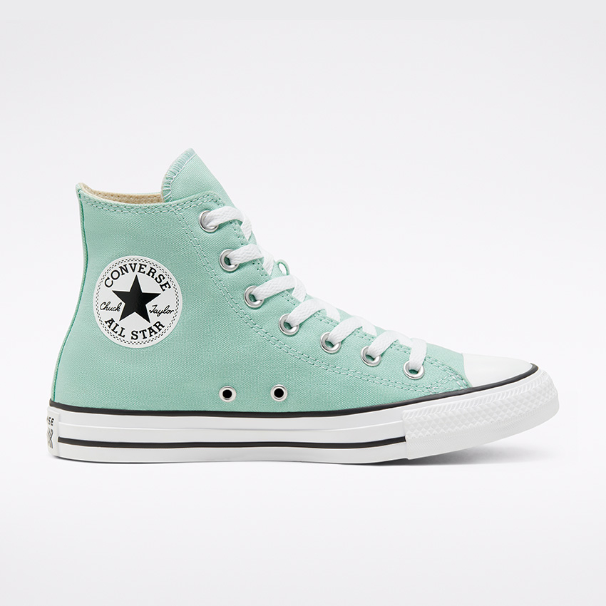 Mint colored womens converse top