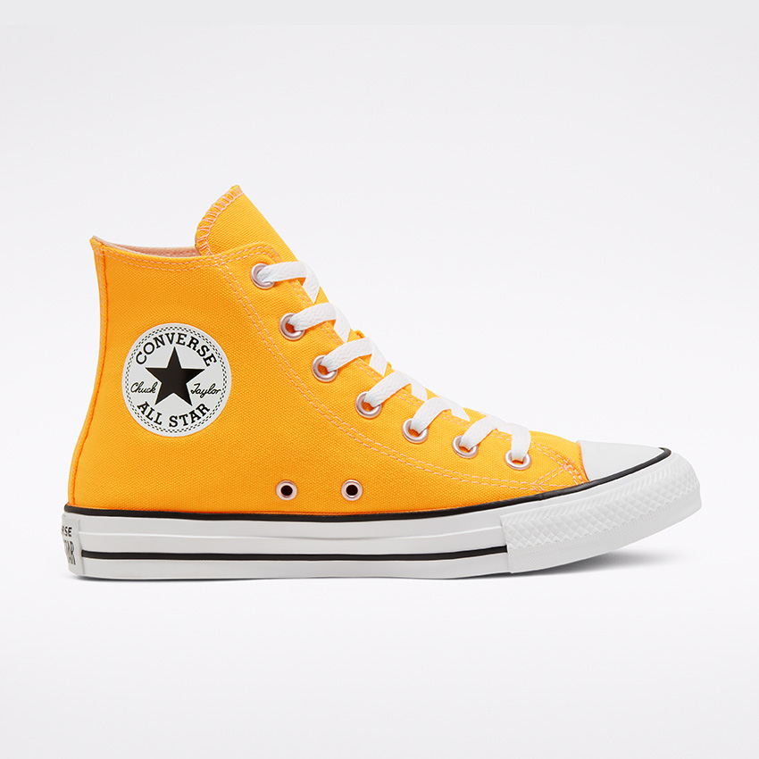 Seasonal Colour Chuck Taylor All Star High Top in Laser Orange Converse Canada