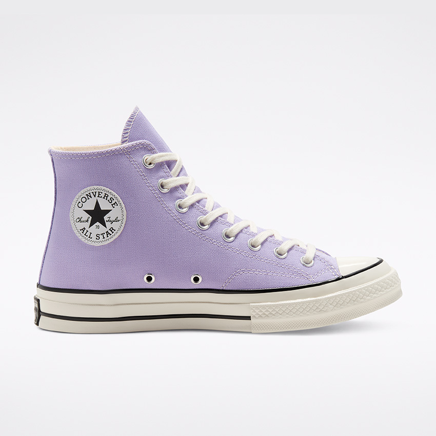 Seasonal Color Vintage Canvas Chuck 70 High Top in Moonstone Violet Black Egret Converse Canada