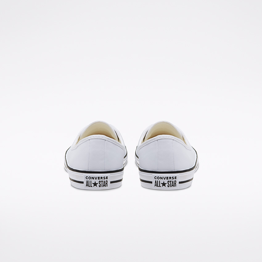 Ballet Lace Chuck Taylor All Star Slip Low Top in White White Black Converse Canada