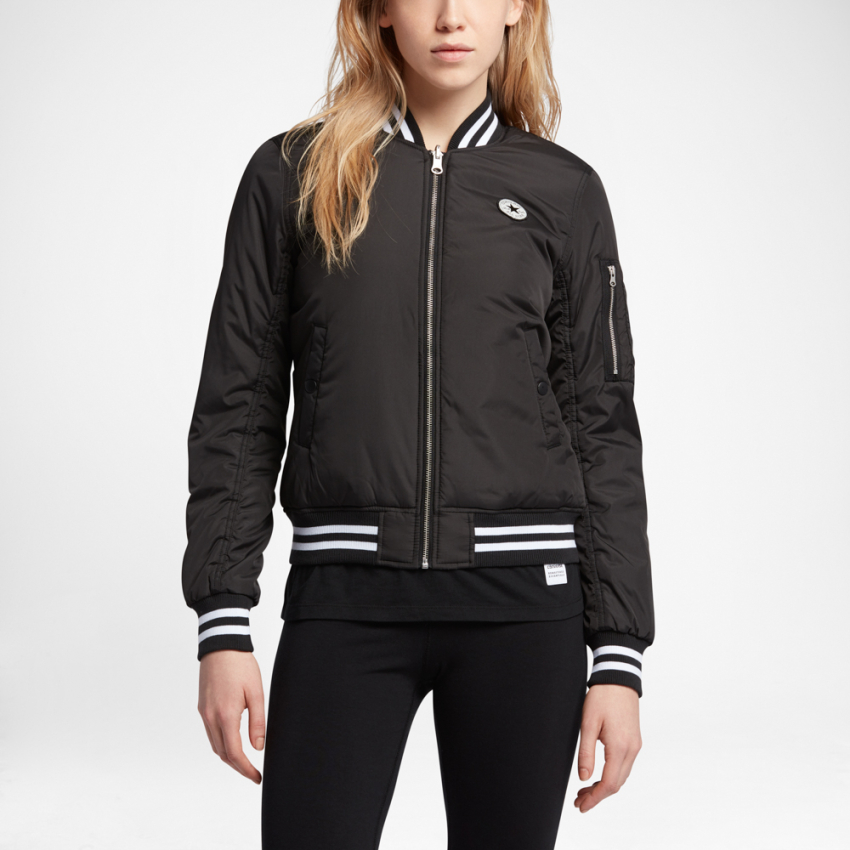Converse reversible bomber jacket deals