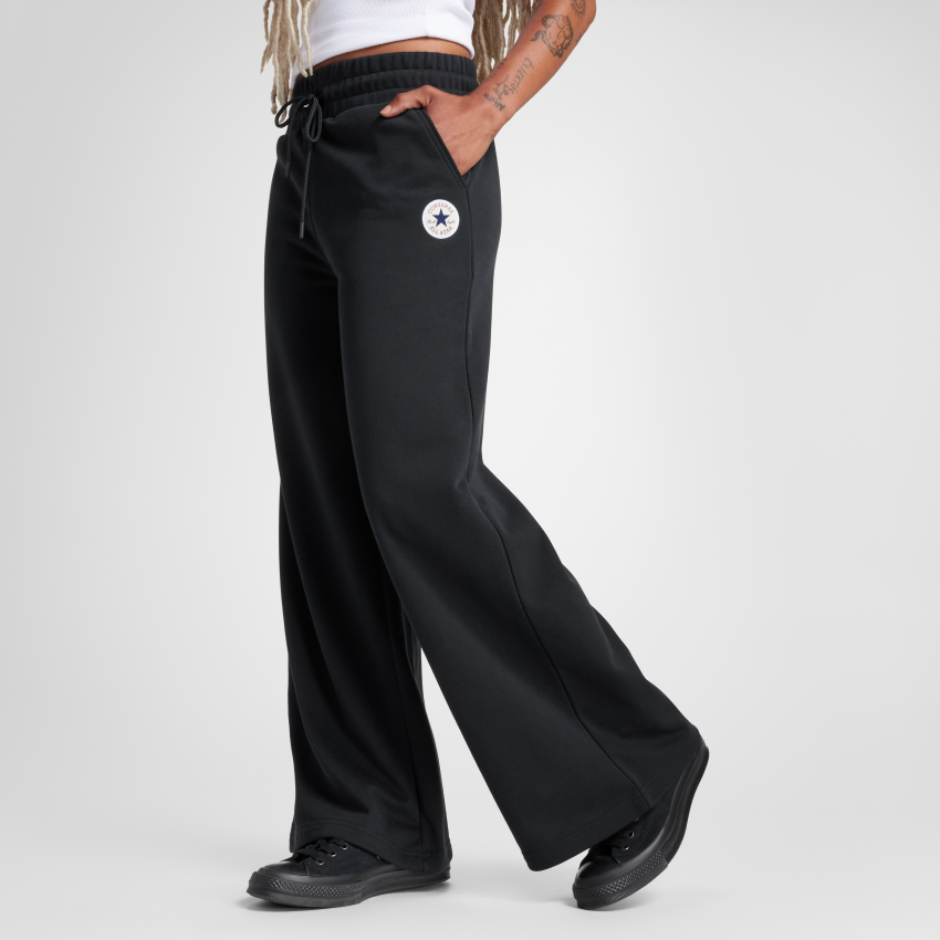 Knit Wide Leg Pants in Converse Black - Converse Canada