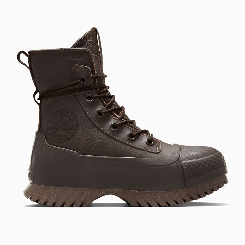 Chuck Taylor All Star Lugged 2.0 X Hi Waterproof Leather Platform in Fresh Brew Fresh Brew Black Converse Canada