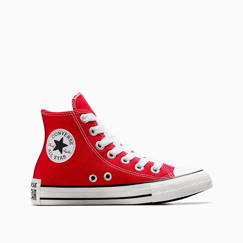 Black white and red converse outlet