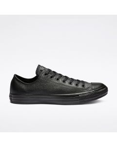 Black leather converse size 7 hotsell