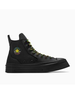 Black leather converse canada online