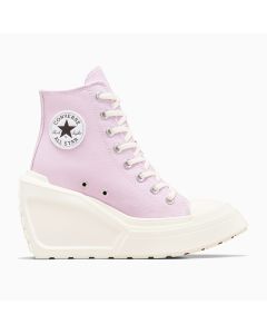 Chuck 70 De Luxe Wedge Platform in Stardust Lilac Egret Black Converse Canada