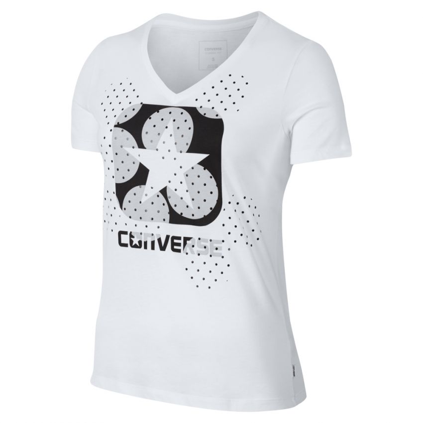 Converse v 2025 neck t shirts