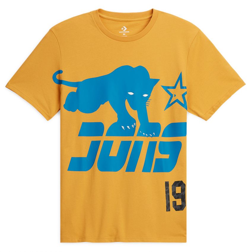 Converse x Just Don Short Sleeve T Shirt in Golden Glow Converse