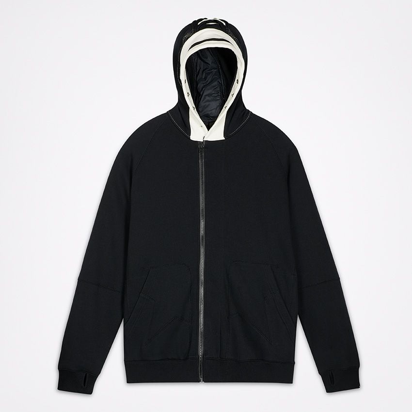 Converse best sale zip hoodie