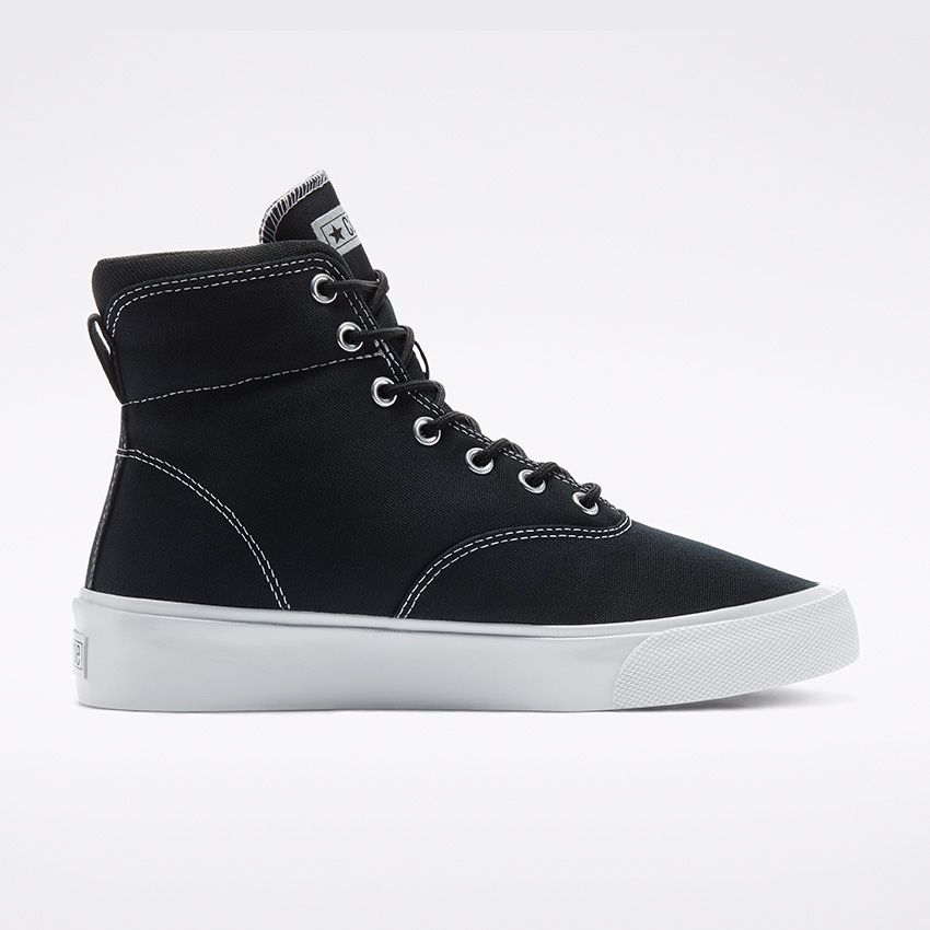 Converse sales skidgrip white