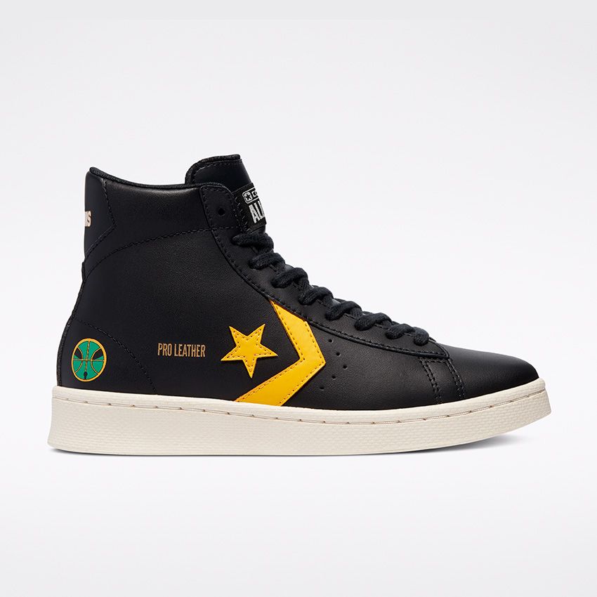 Converse leather high deals tops kids