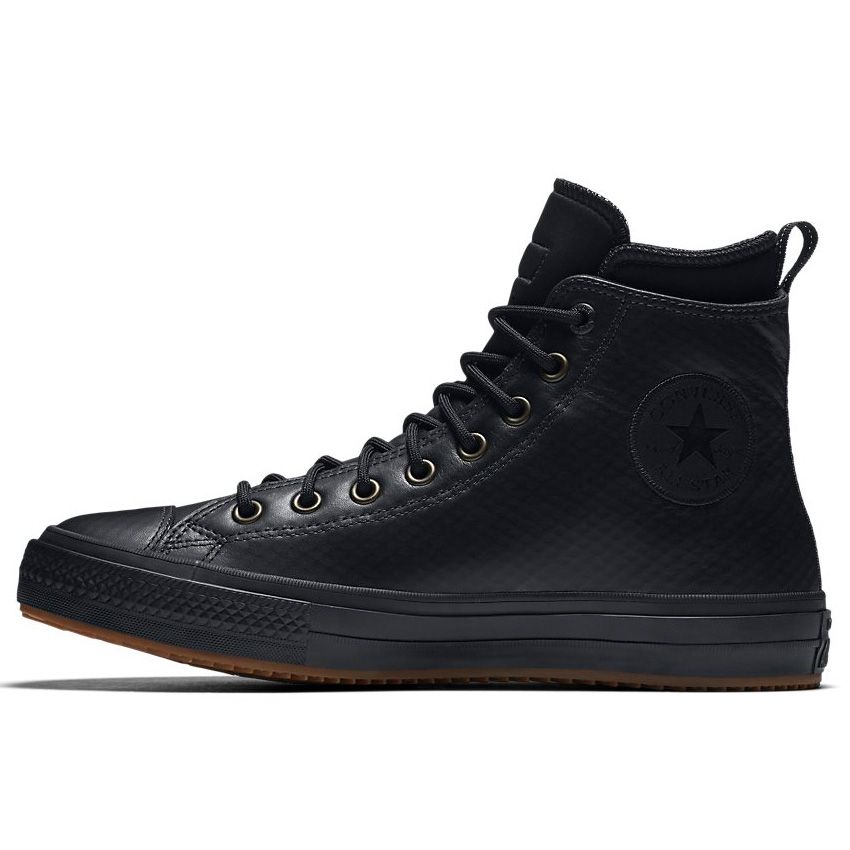 Chuck II Waterproof Mesh Backed Leather Boot in Black/Black/Black ...