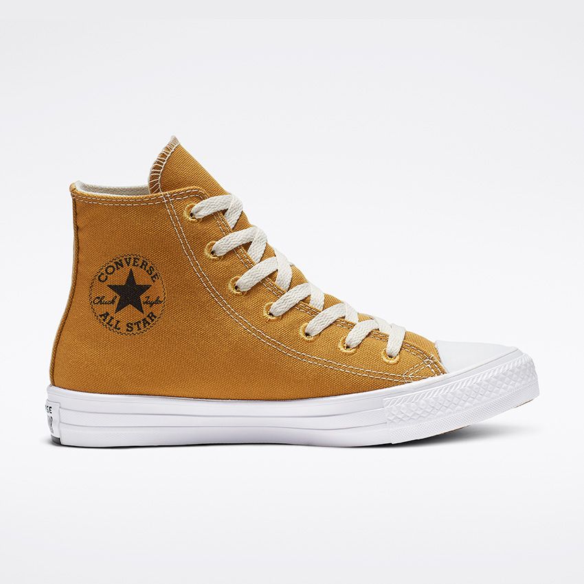 Renew Canvas Chuck Taylor All Star High Top in Wheat/Black/White ...