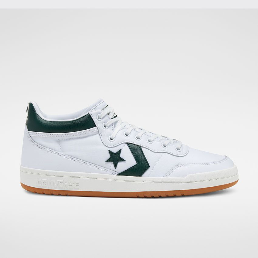 CONS Fastbreak Pro in White Deep Emerald Gum Converse Canada