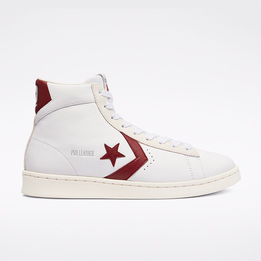 Pro Leather OG High Top in White/Team Red/Egret - Converse Canada