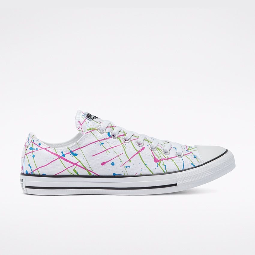 Converse splatter 2024 paint shoes