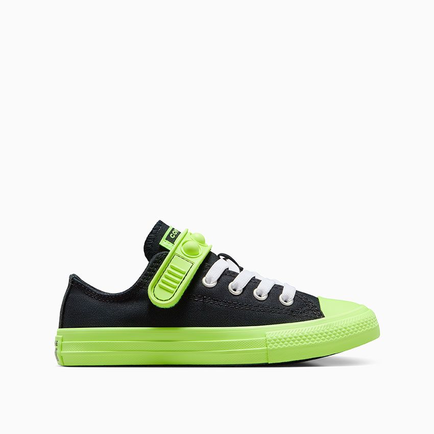Chuck Taylor All Star Bubble Strap Easy On Hyper Brights in Black 