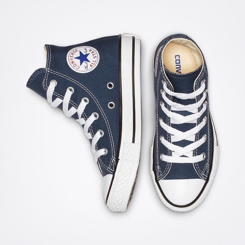 Chuck Taylor All Star High Top Little Big Kids in Navy Converse Canada