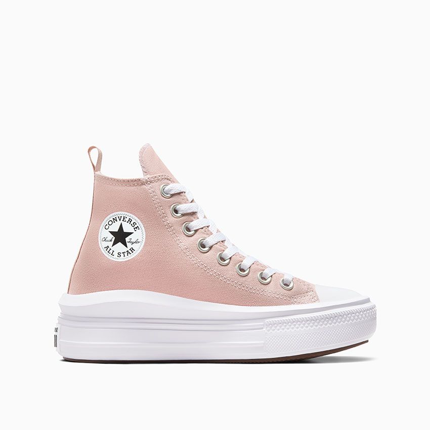 Chuck Taylor All Star Move Platform in Static Pink/White/Black ...