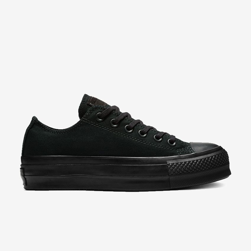 Chuck Taylor All Star Lift Low Top in Black Black Black Converse