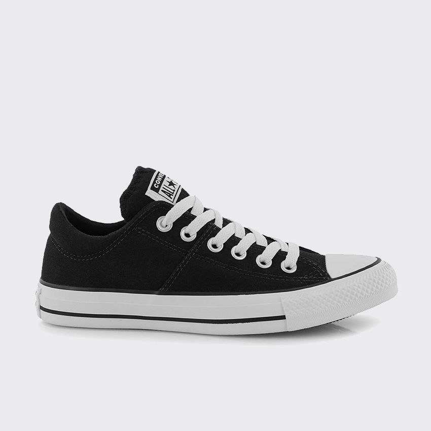 Chuck Taylor All Star Madison Low Top in Black/White/Black - Converse ...