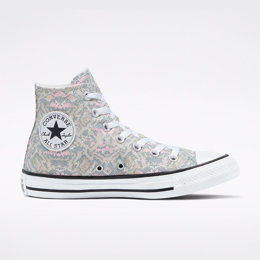 Snake Print Chuck Taylor All Star High Top in Pale Putty/Limestone  Grey/String - Converse Canada