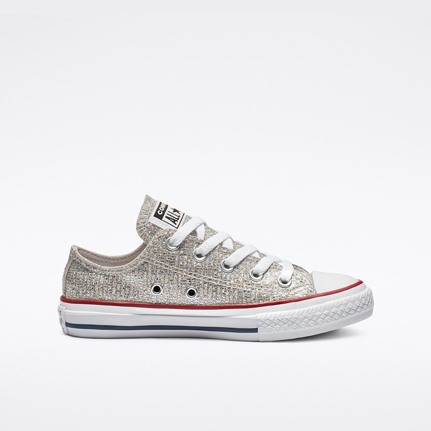 Converse big shop eyelet glitter