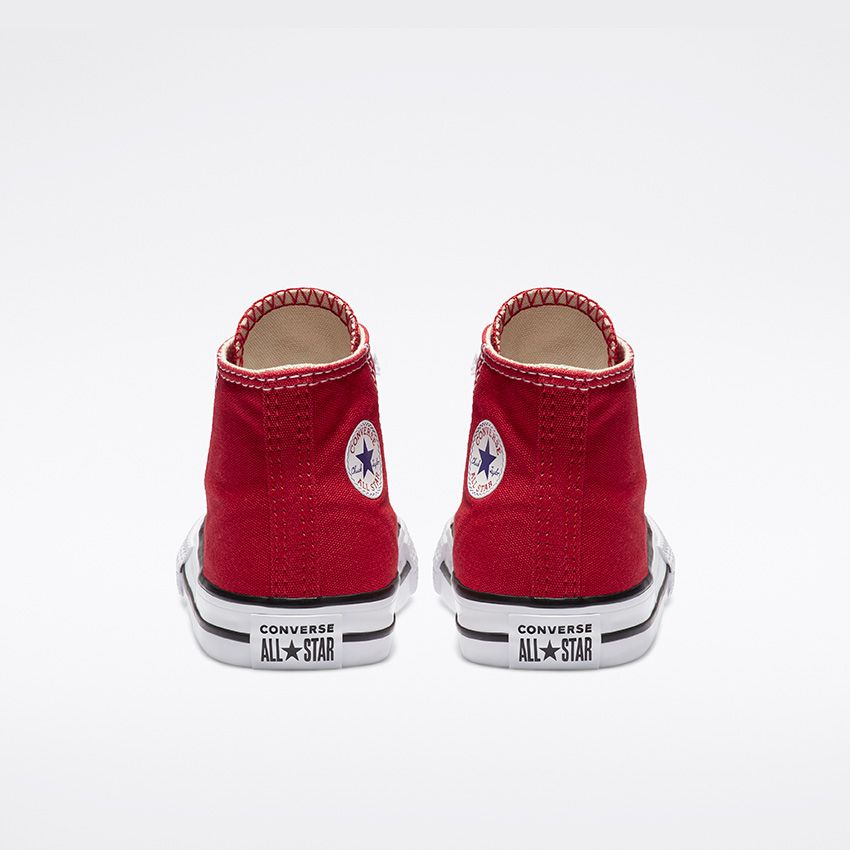 Converse Red Chuck Taylor All Star High top Sneakers