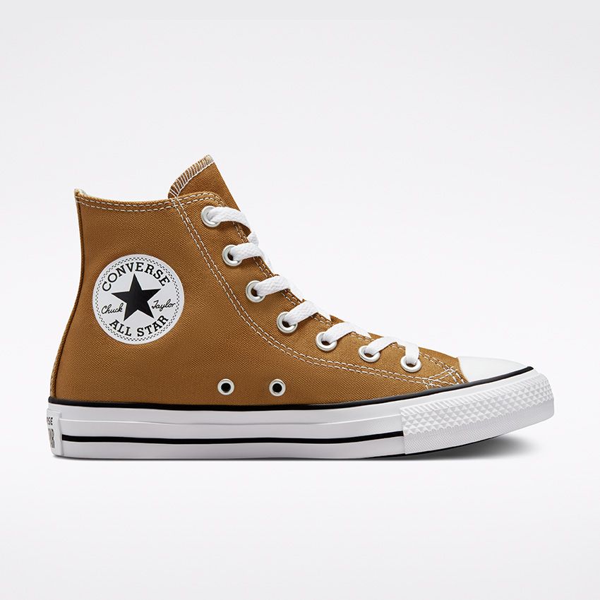 Chuck Taylor All Star Seasonal Colour High Top in Amber Brew/White ...