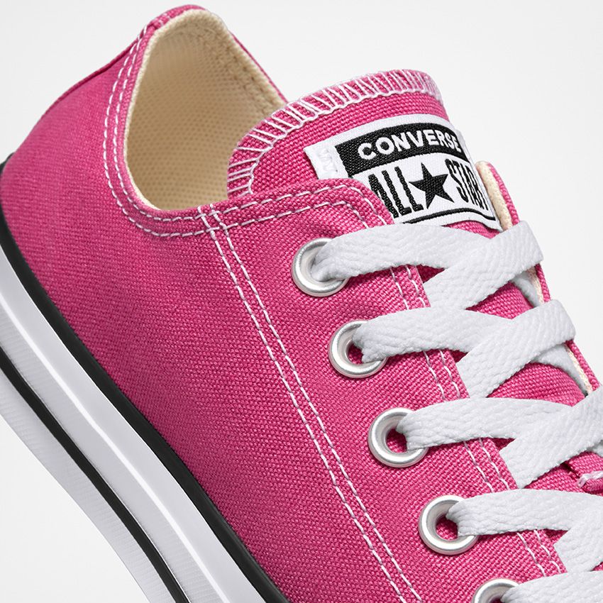 Chuck Taylor All Star Seasonal Colour Low Top in Active Fuchsia White Black Converse Canada