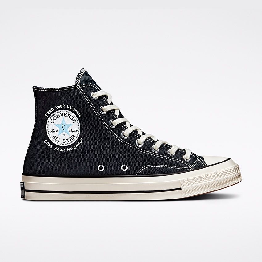 Converse x Sky High Farm Workwear Chuck 70 High Top in Black/Multi ...