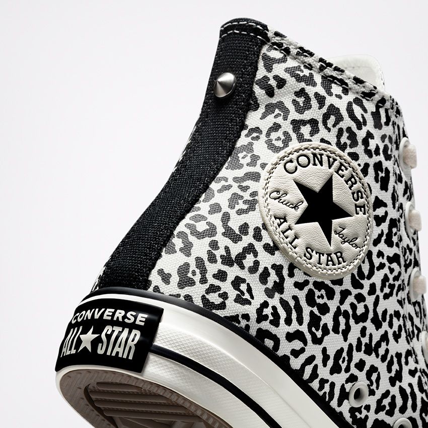 Chuck Taylor All Star Animal Mix High Top in Egret Black Egret Converse Canada