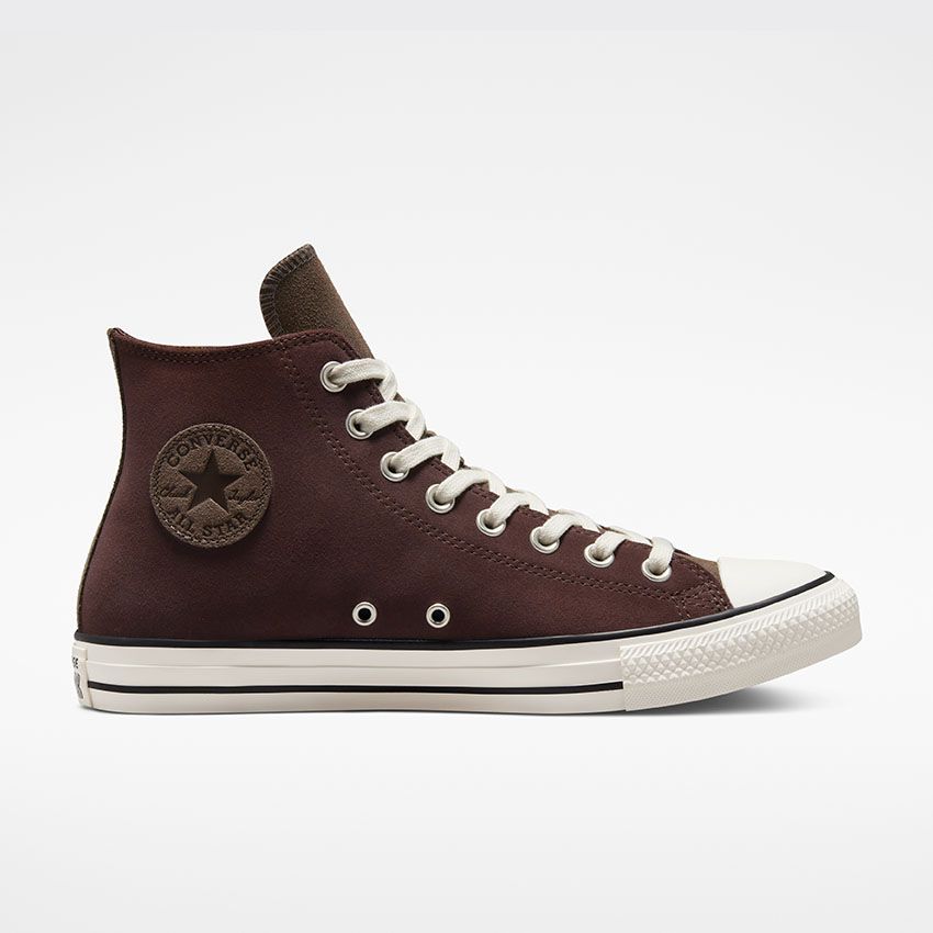 Chuck Taylor All Star Earthy Suede in Dark Root/Engine Smoke/Egret ...
