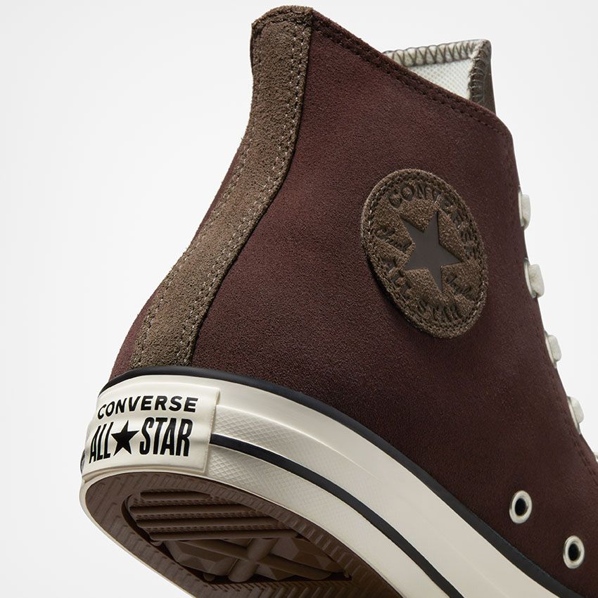 Beige suede converse online