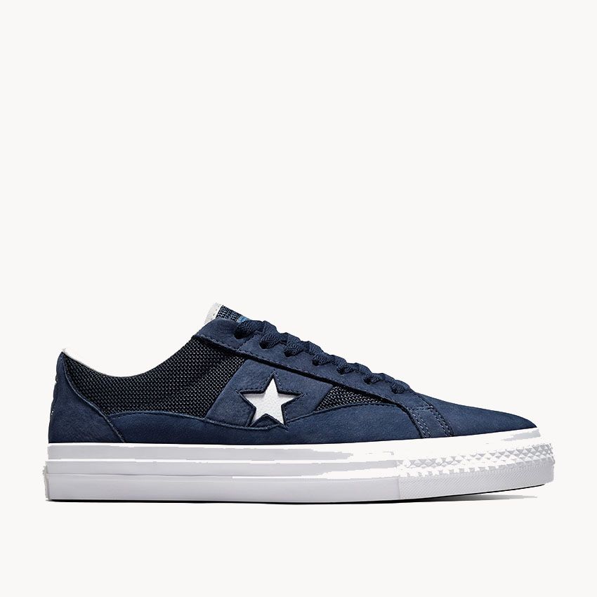 CONS One Star Pro Alltimers in Midnight Navy Navy White Converse