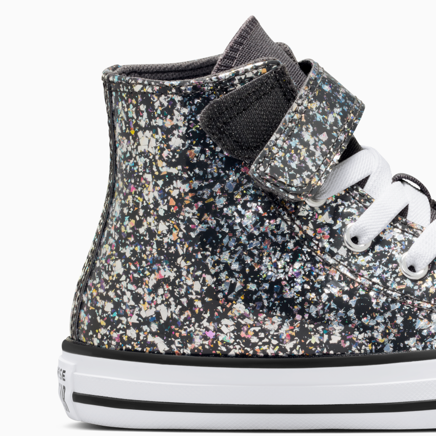Black sequin chuck taylors on sale