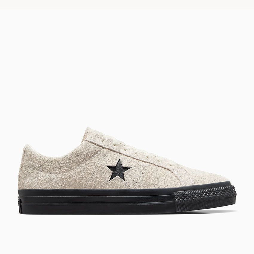 CONS One Star Pro Suede in Egret/Egret/Black - Converse Canada