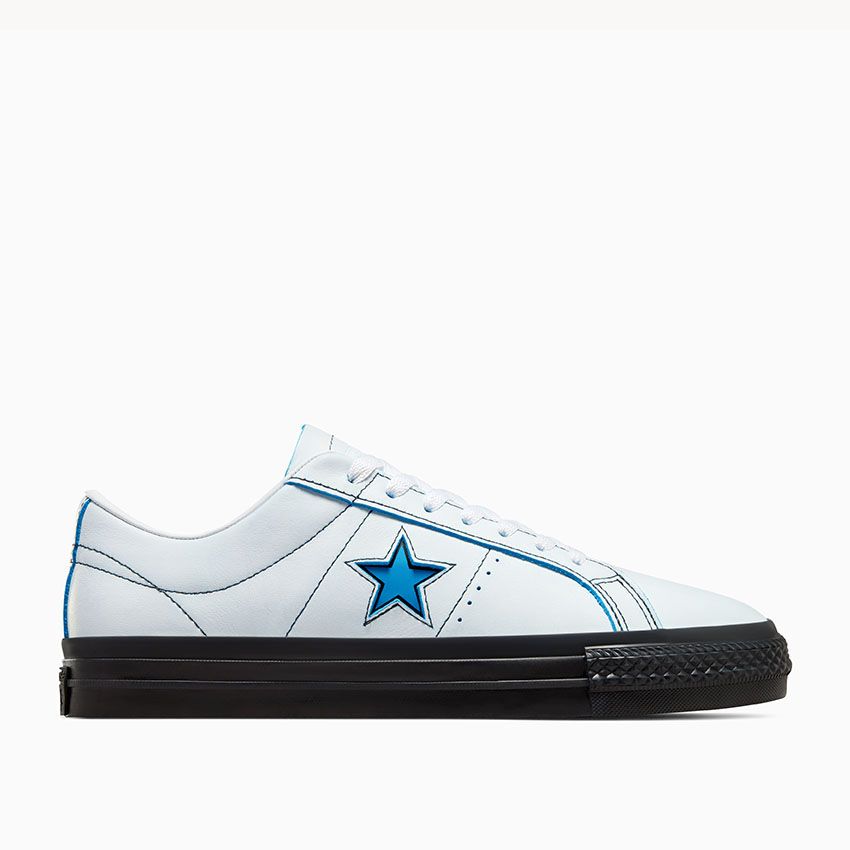 Eddie Cernicky One Star Pro in White Black Kinetic Blue Converse Canada