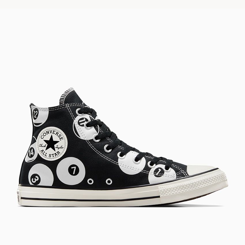 Chuck Taylor All Star Billiards in Black/Vintage White/Egret - Converse ...