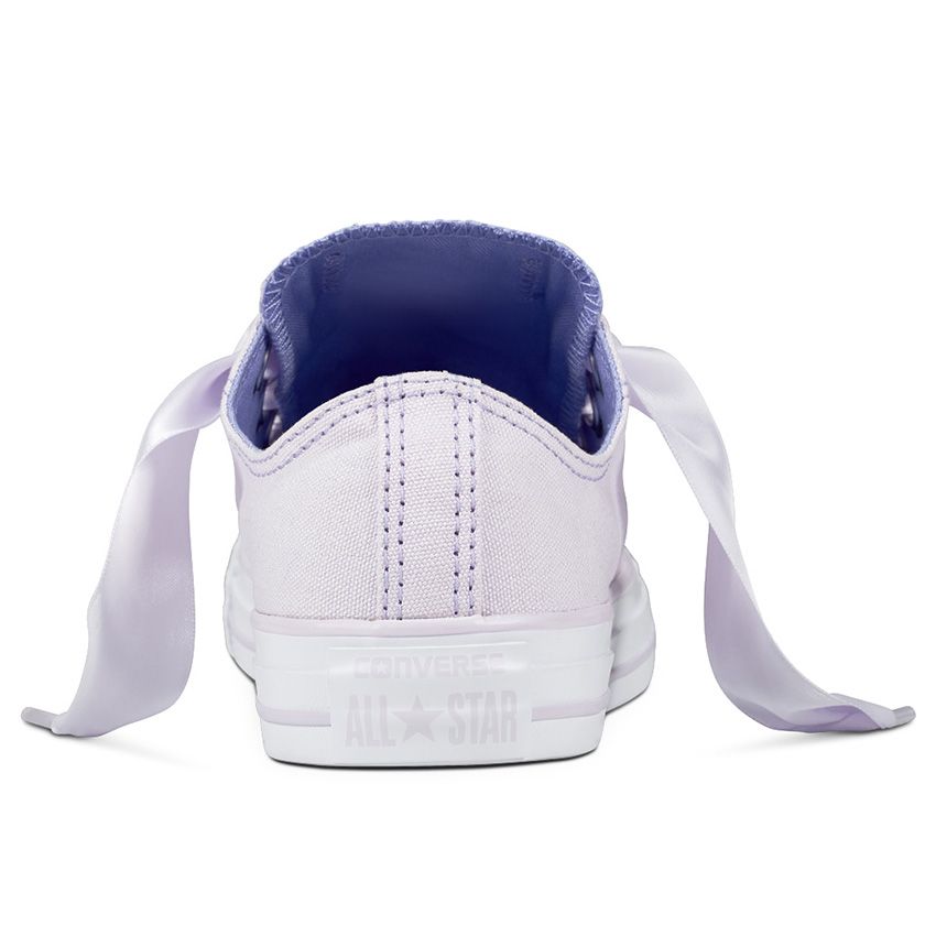 Chuck Taylor All Star Big Eyelets Pastel Canvas Low Top in Barely Grape Twilight Pulse White Converse Canada