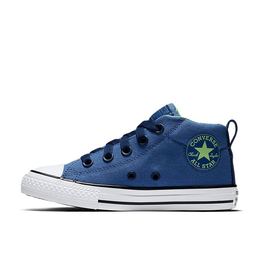 Converse hotsell mid blue