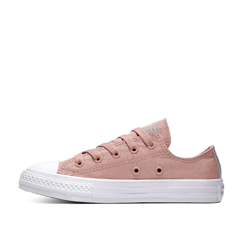 Kids deals silver converse